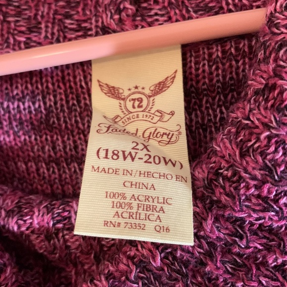 Pink Long Sleeve Cowl Neck Sweater Worn Once - Picture 2 of 2